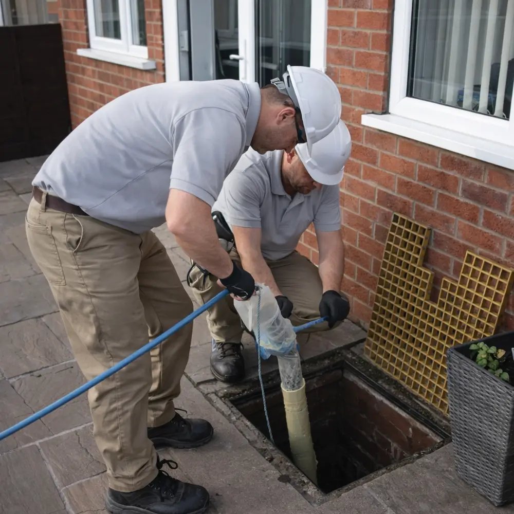Blocked drain repair service in Chesham